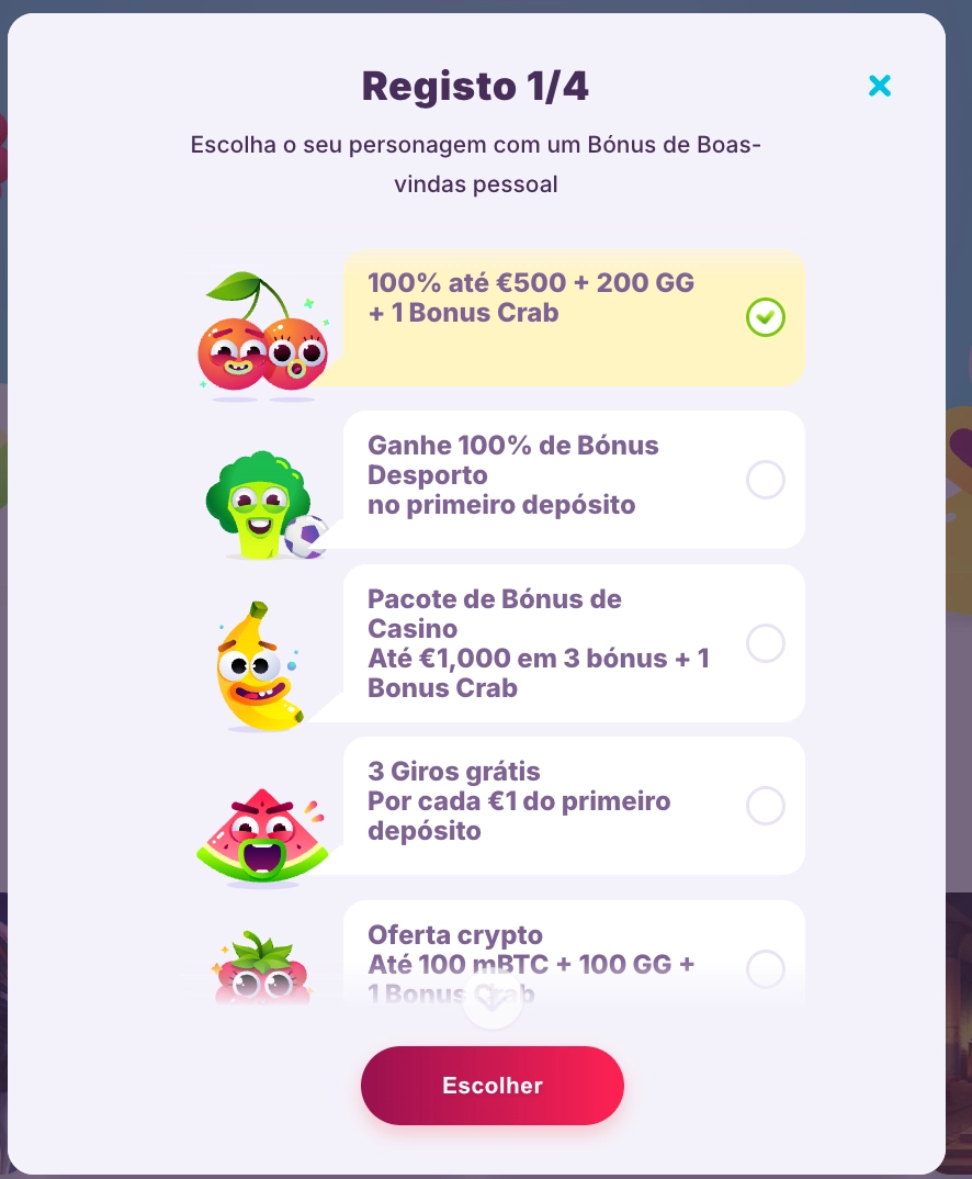 Bonus no Nomini Casino: giros gratis e cripto